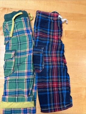 Mini Boden plaid pants